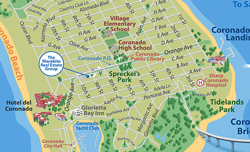 Coronado Map